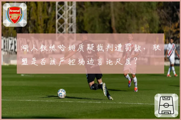 湖人教练哈姆质疑裁判遭罚款,联盟是否该严控场边言论尺度?